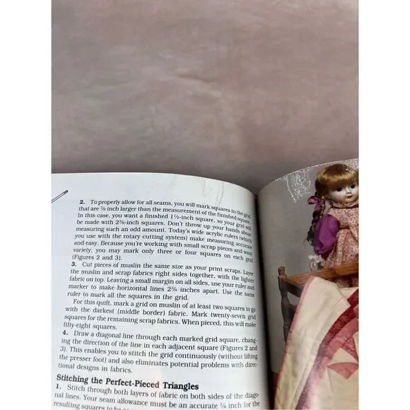 Vintage Quilting Book Scrap Patchwork & Quilting 1992 - Picture 5 of 6